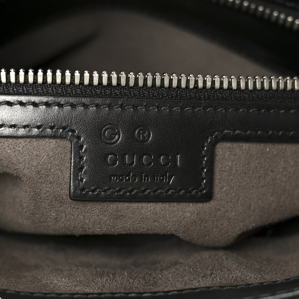 Guccissima Signature Small Messenger Bag Black