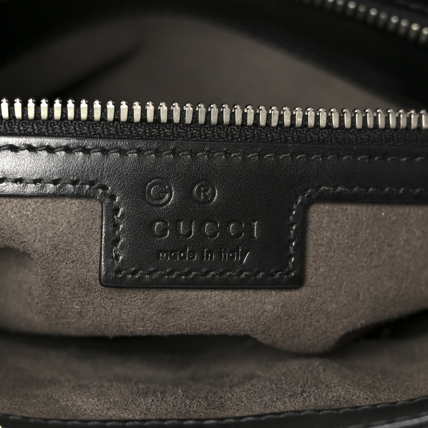Guccissima Signature Small Messenger Bag Black