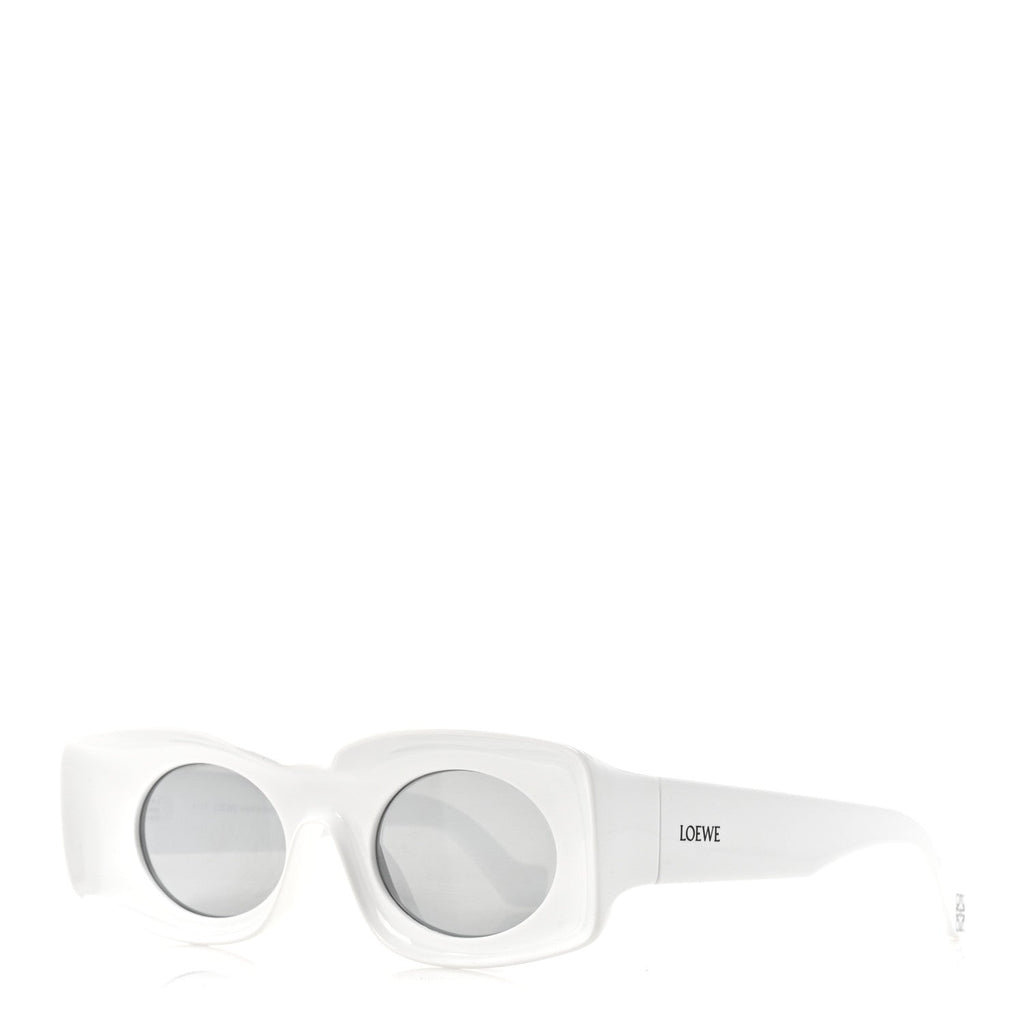 Acetate Sunglasses LW40033I White
