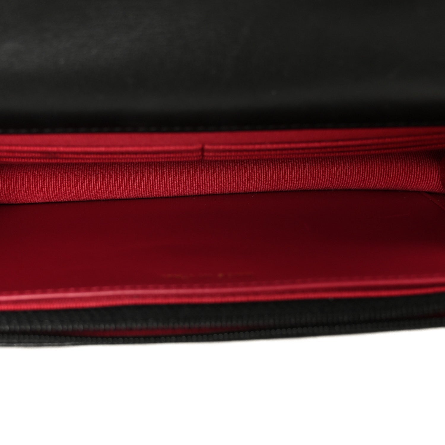 Lambskin Quilted Chanel 19 Wallet On Chain WOC Black