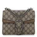 GG Supreme Monogram Mini Dionysus Shoulder Bag Taupe