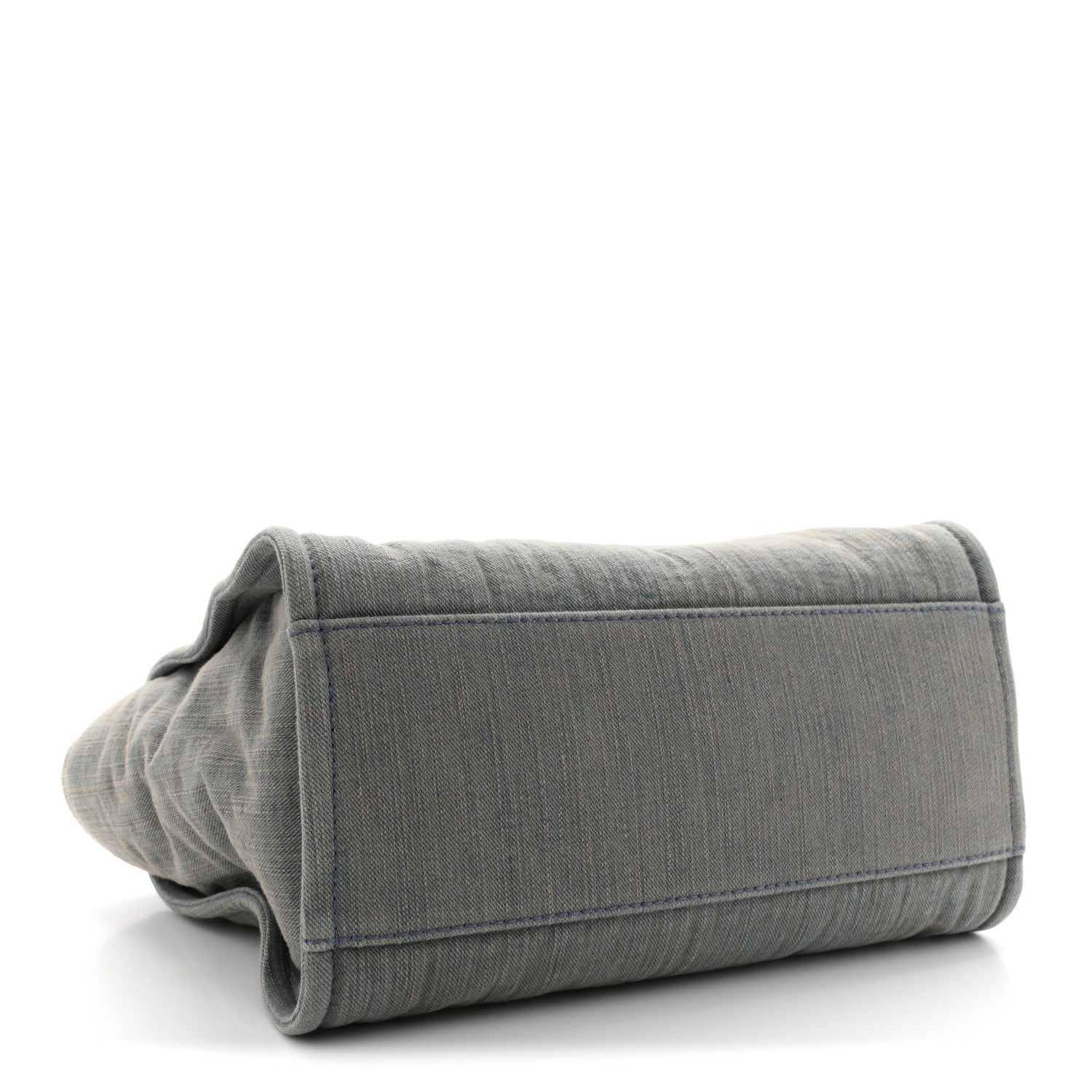 Denim Small Deauville Tote Light Blue