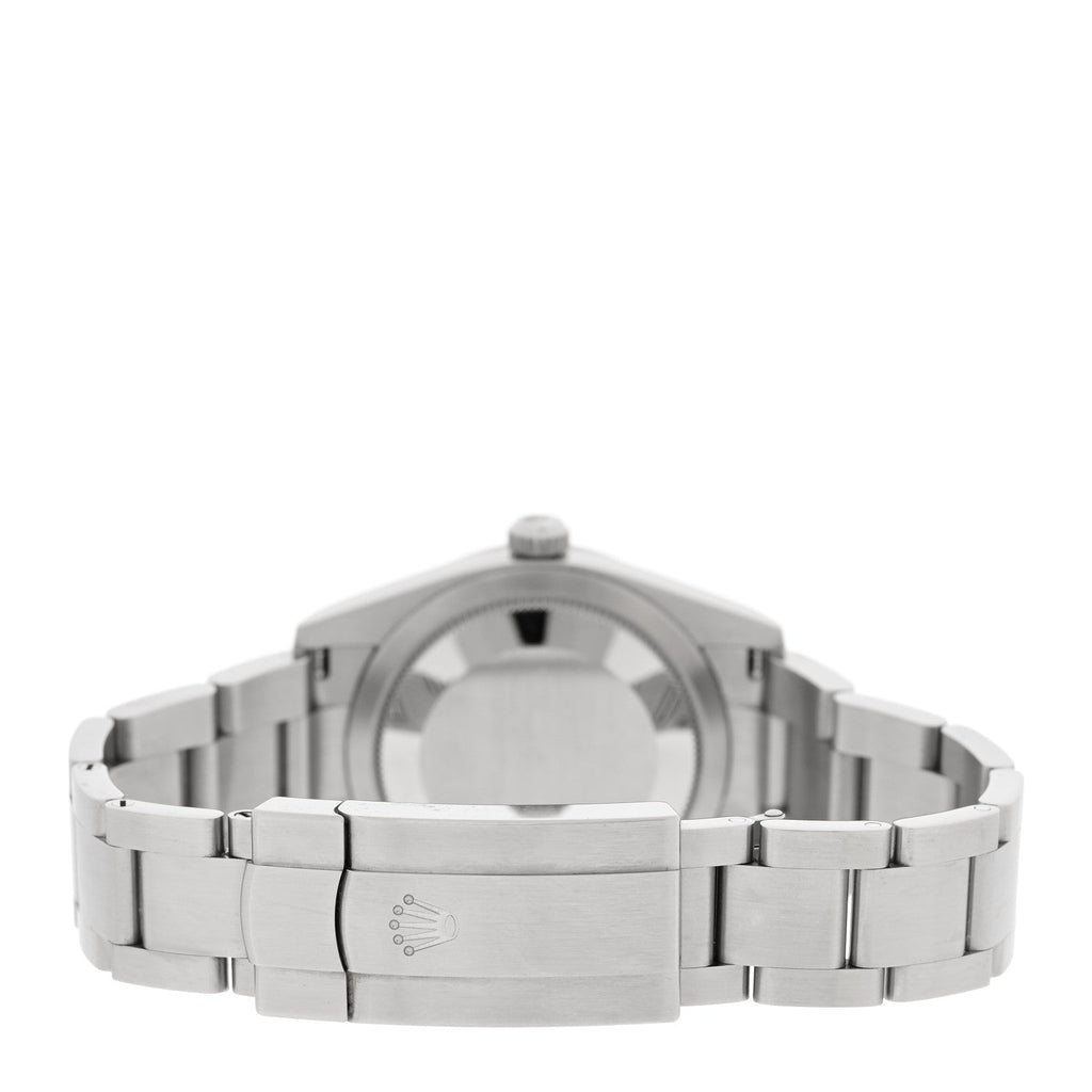 Stainless Steel 34mm Oyster Perpetual Watch Pink 124200