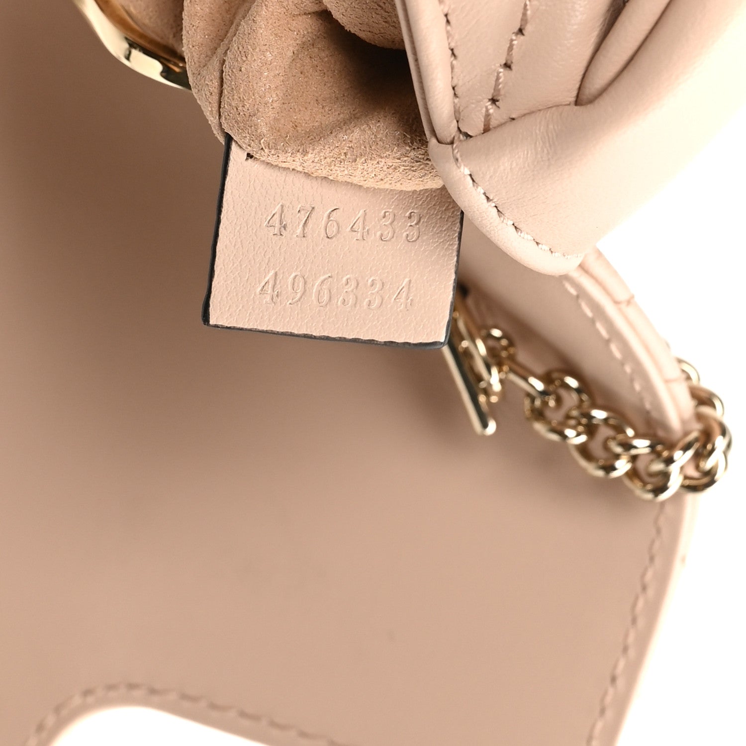 Calfskin Matelasse Super Mini GG Marmont Shoulder Bag Porcelain Rose