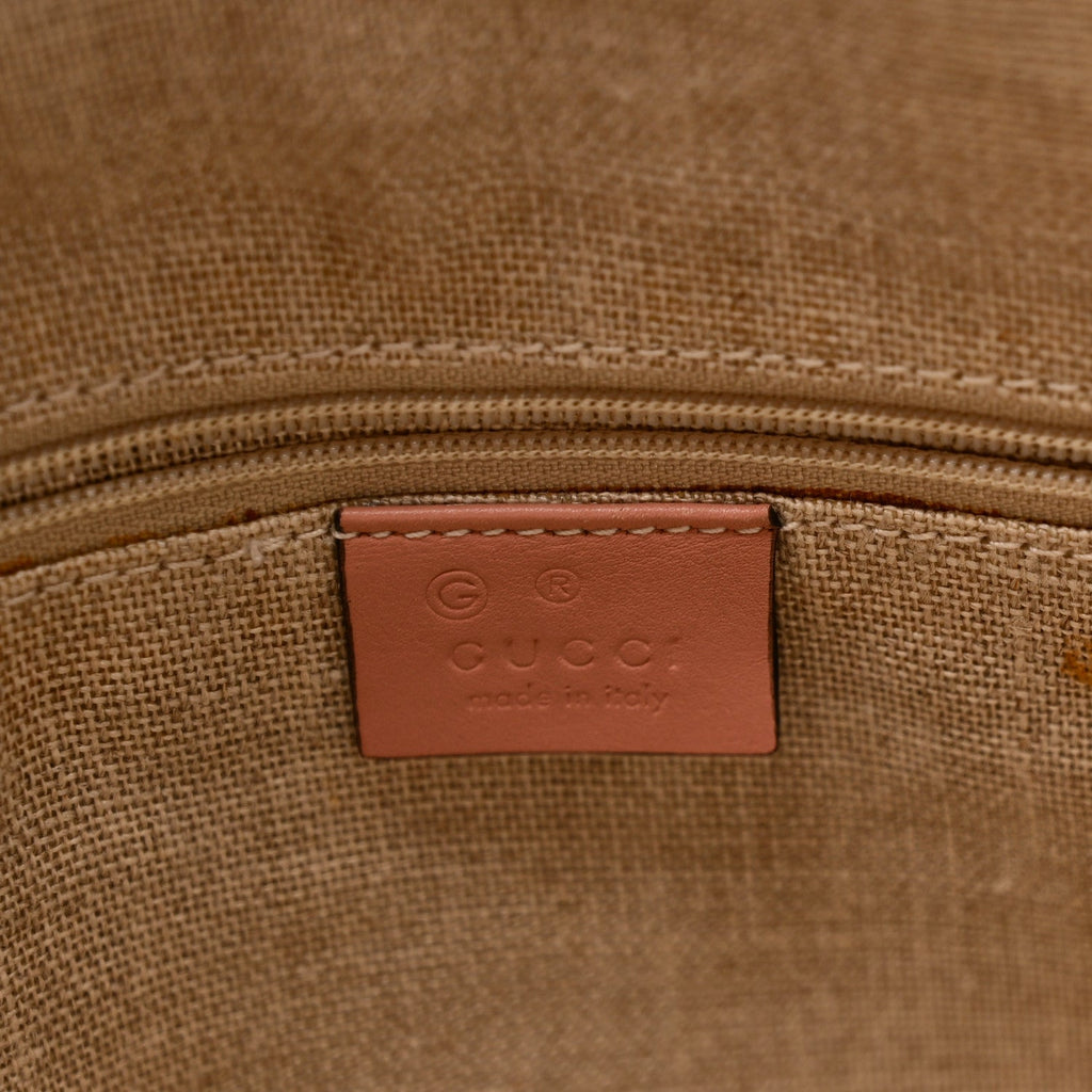 Soft Microguccissima Medium Bree Shoulder Bag Soft Pink