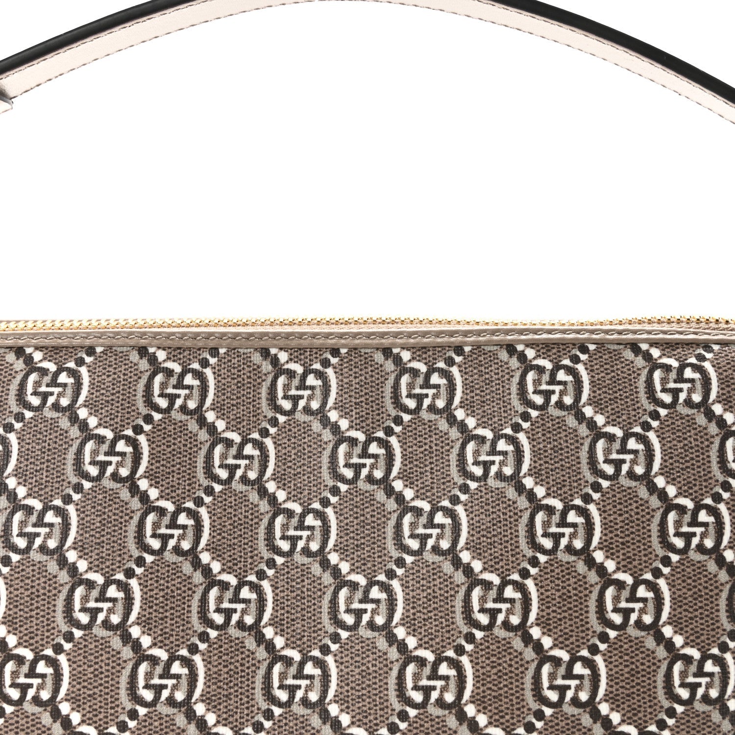GG Shadow Monogram Super Mini Ophidia Shoulder Bag Taupe