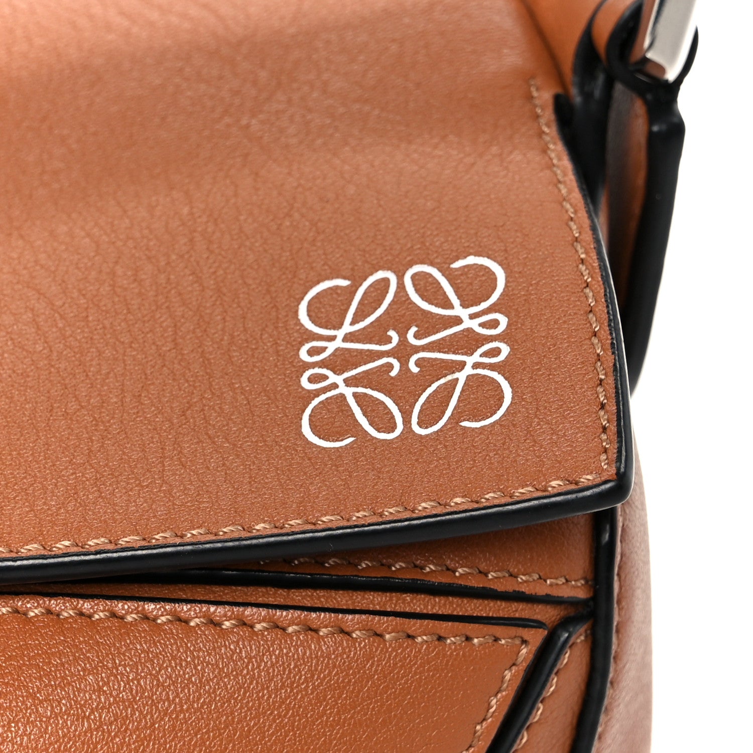 Calfskin Small Puzzle Bag Tan