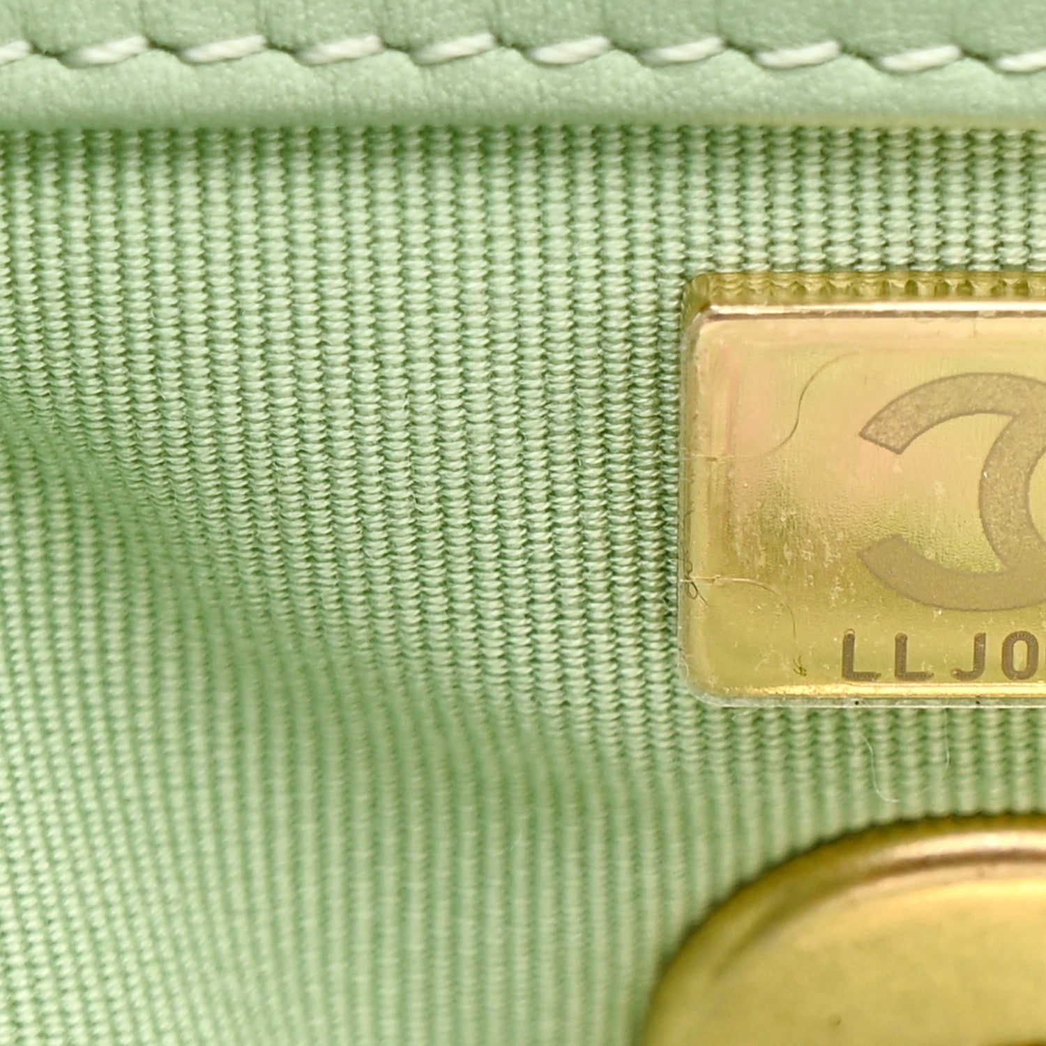 Tweed Quilted Chanel 19 Backpack Green Pink