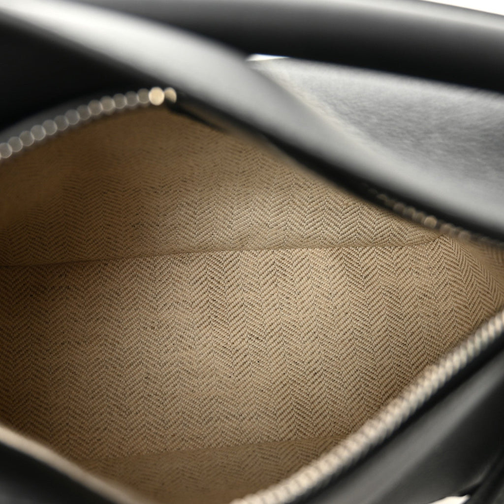 Calfskin Mini Puzzle Bag Black