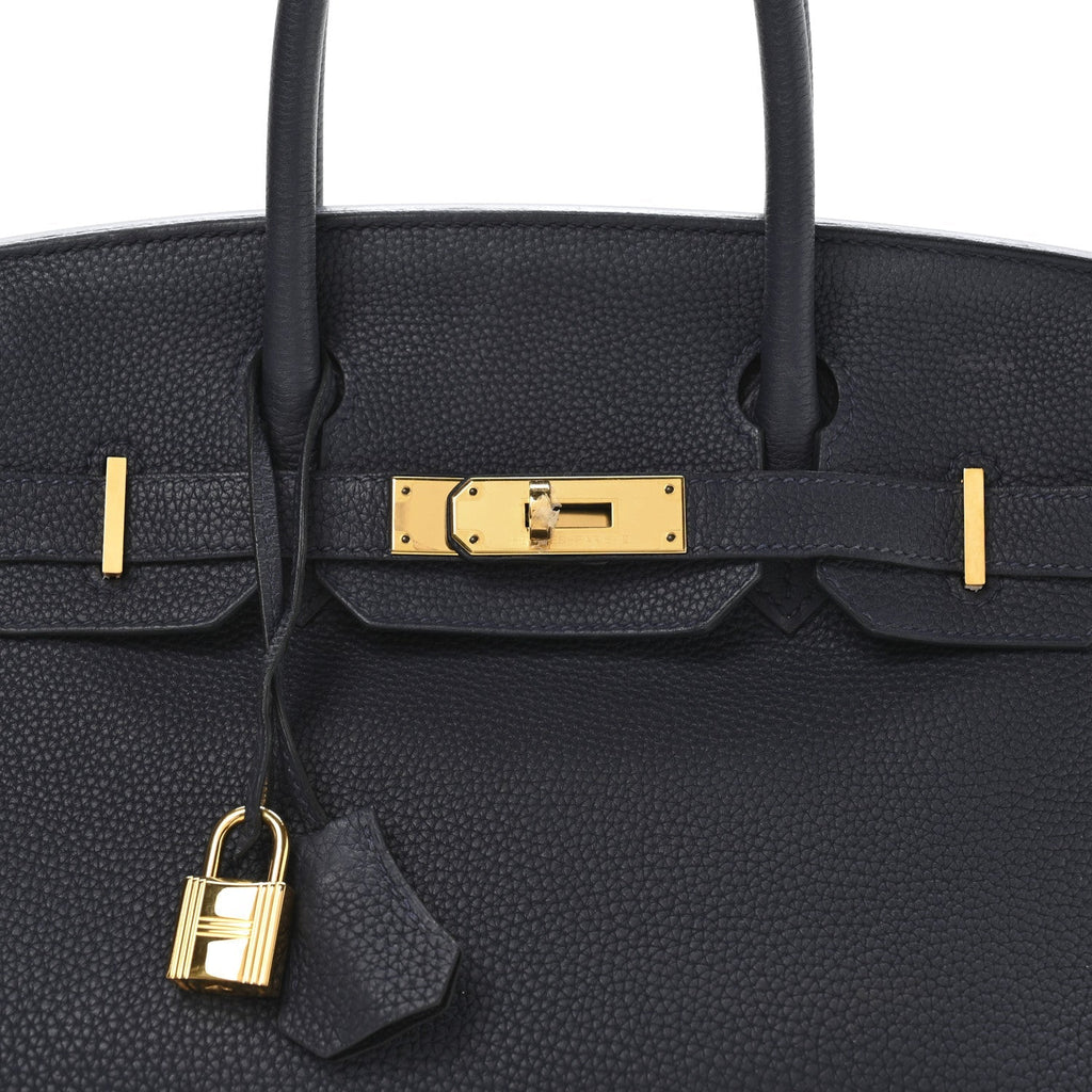 Togo Birkin 30 Bleu Nuit