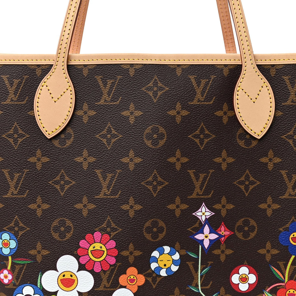 LV X TM Monogram Flowers Neverfull MM