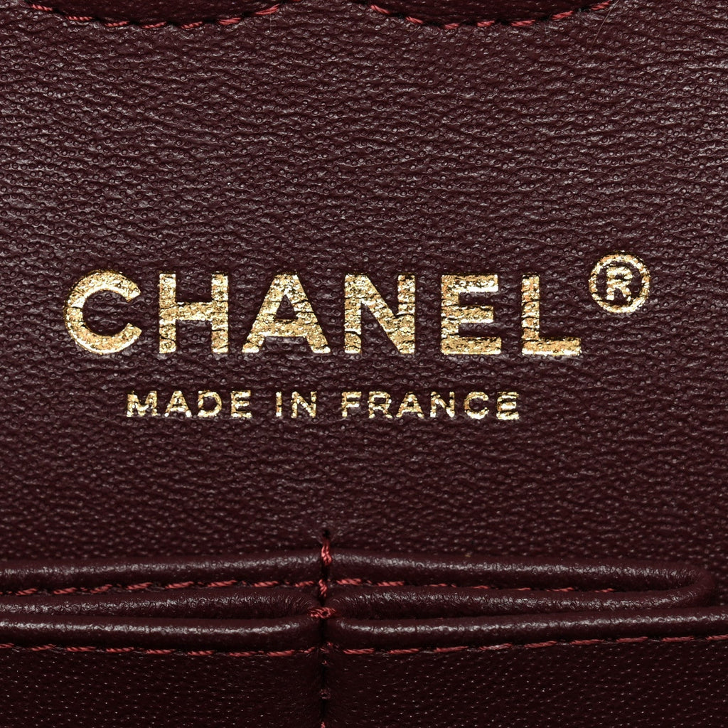Caviar Quilted Small Double Flap Black