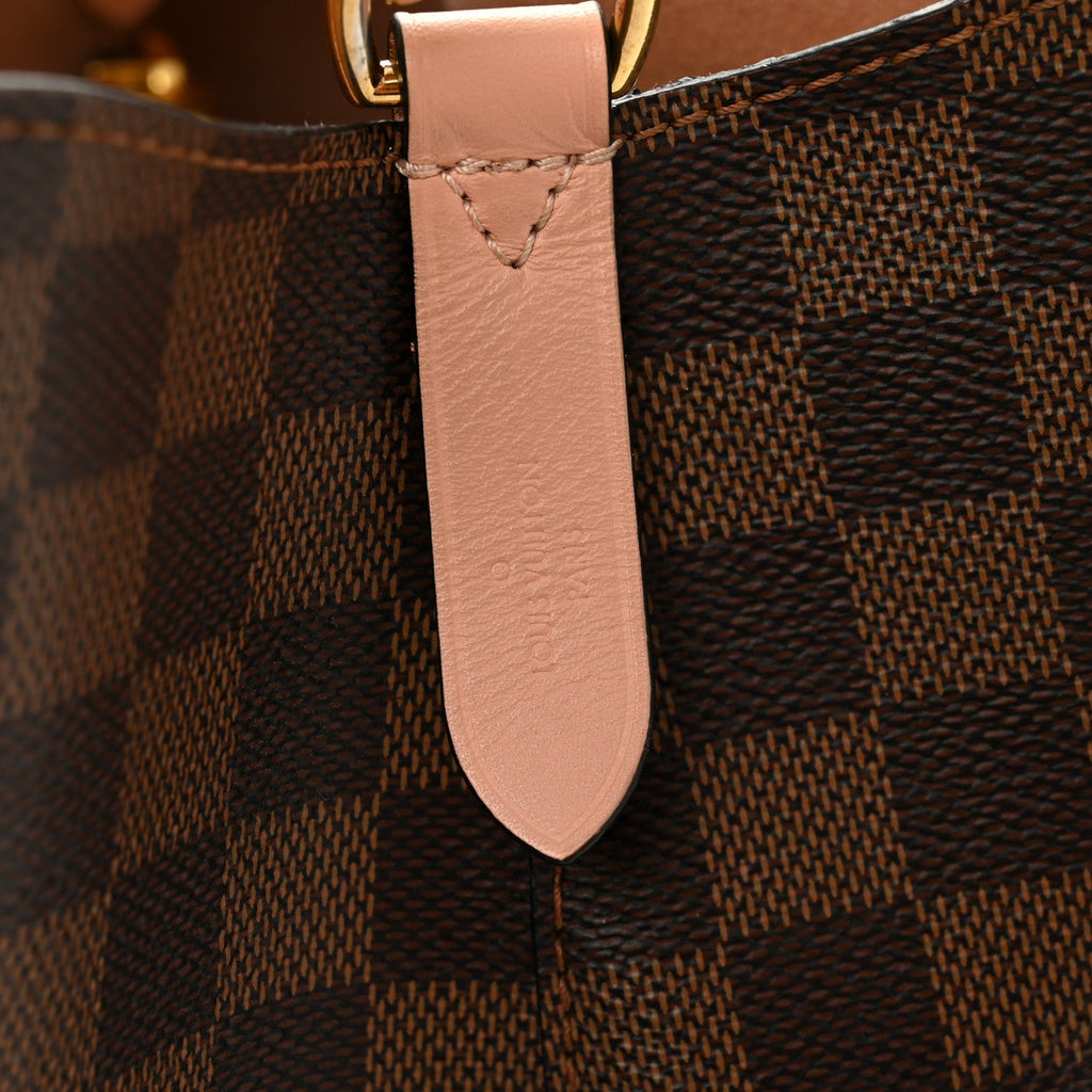 Damier Ebene Neonoe MM Venus Pink