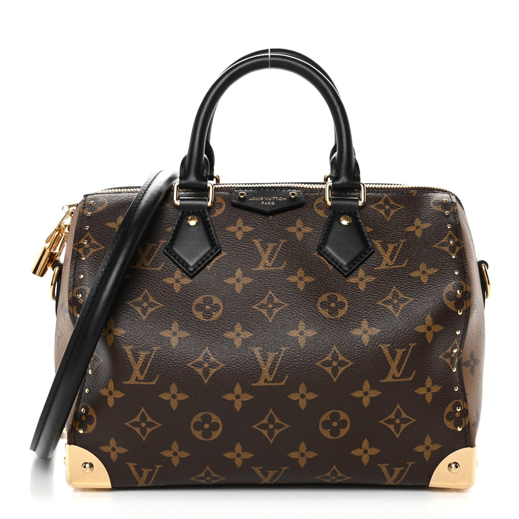 Reverse Monogram Speedy Trunk 25