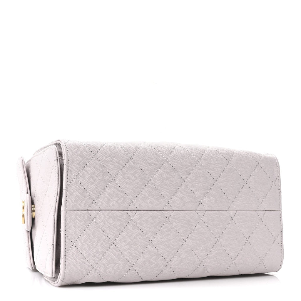 Caviar Quilted Small Chanel 25 Handbag Lilas Lilac