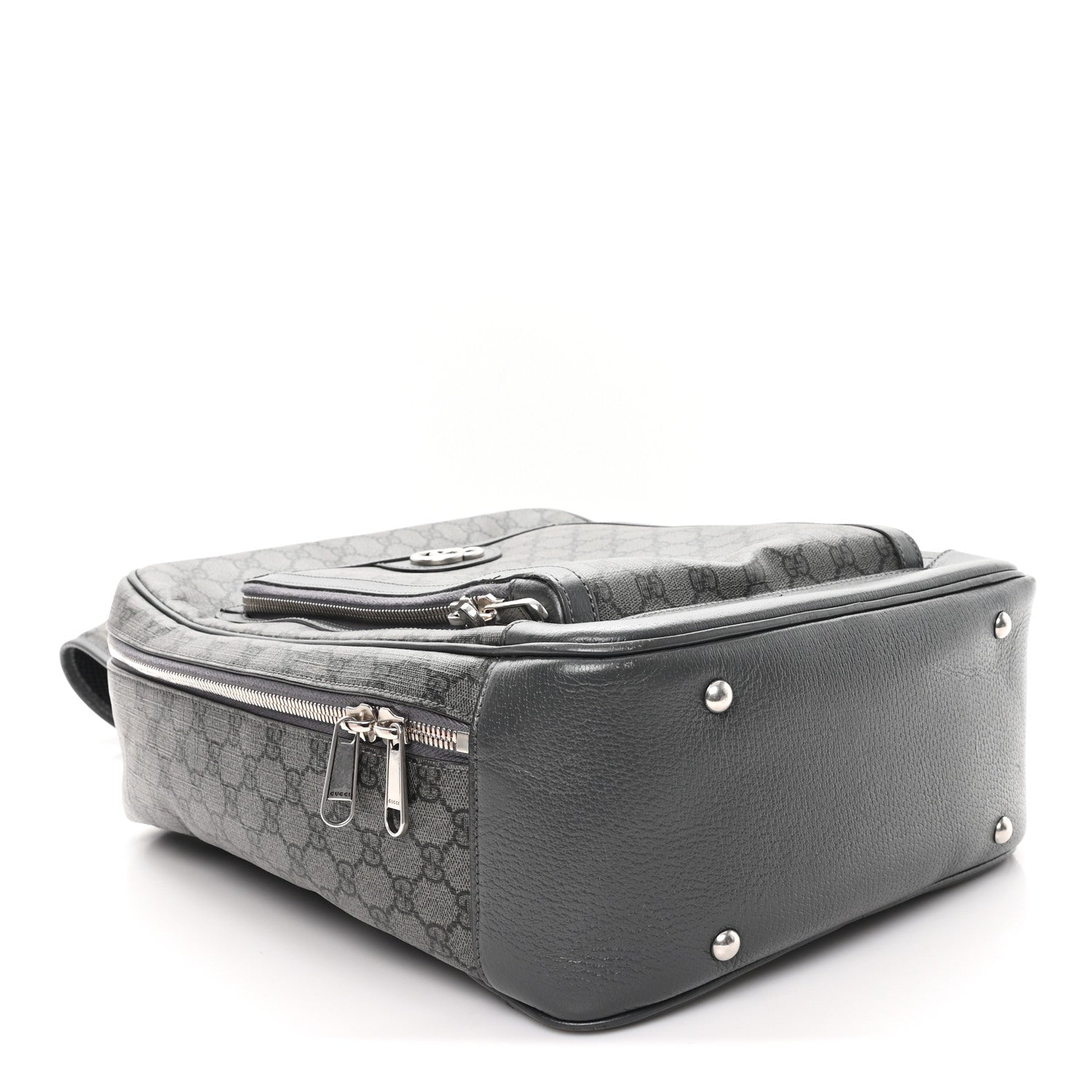 GG Supreme Monogram Ophidia Backpack  Grey