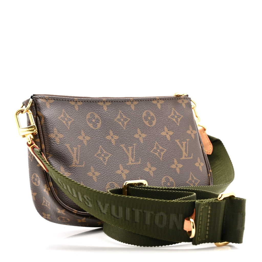 Monogram Multi Pochette Accessories Large Pochette Kaki