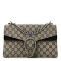 GG Supreme Monogram Small Dionysus Shoulder Bag Black
