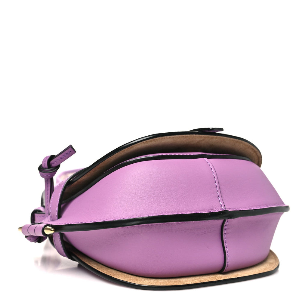 Calfskin Jacquard Mini Gate Dual Bag Guimauve