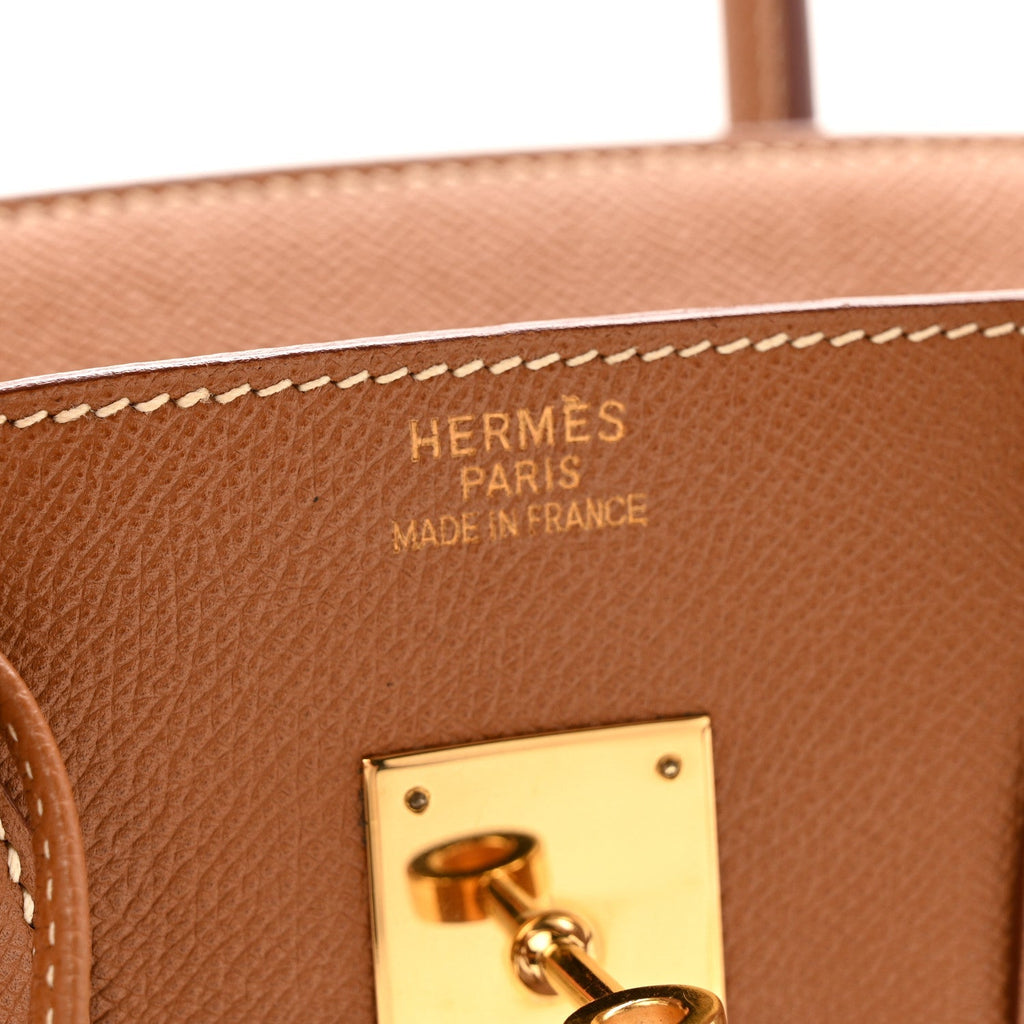 Courchevel Birkin 35 Gold