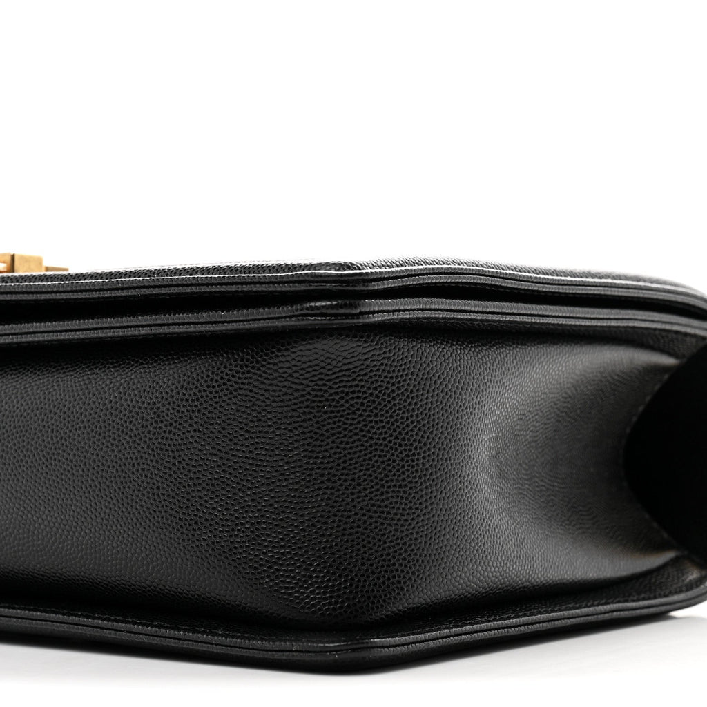Caviar Quilted New Medium Boy Flap Black