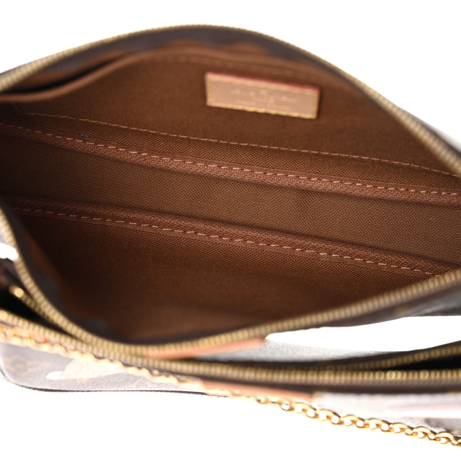 Monogram My LV World Tour Multi Pochette Accessories Kaki