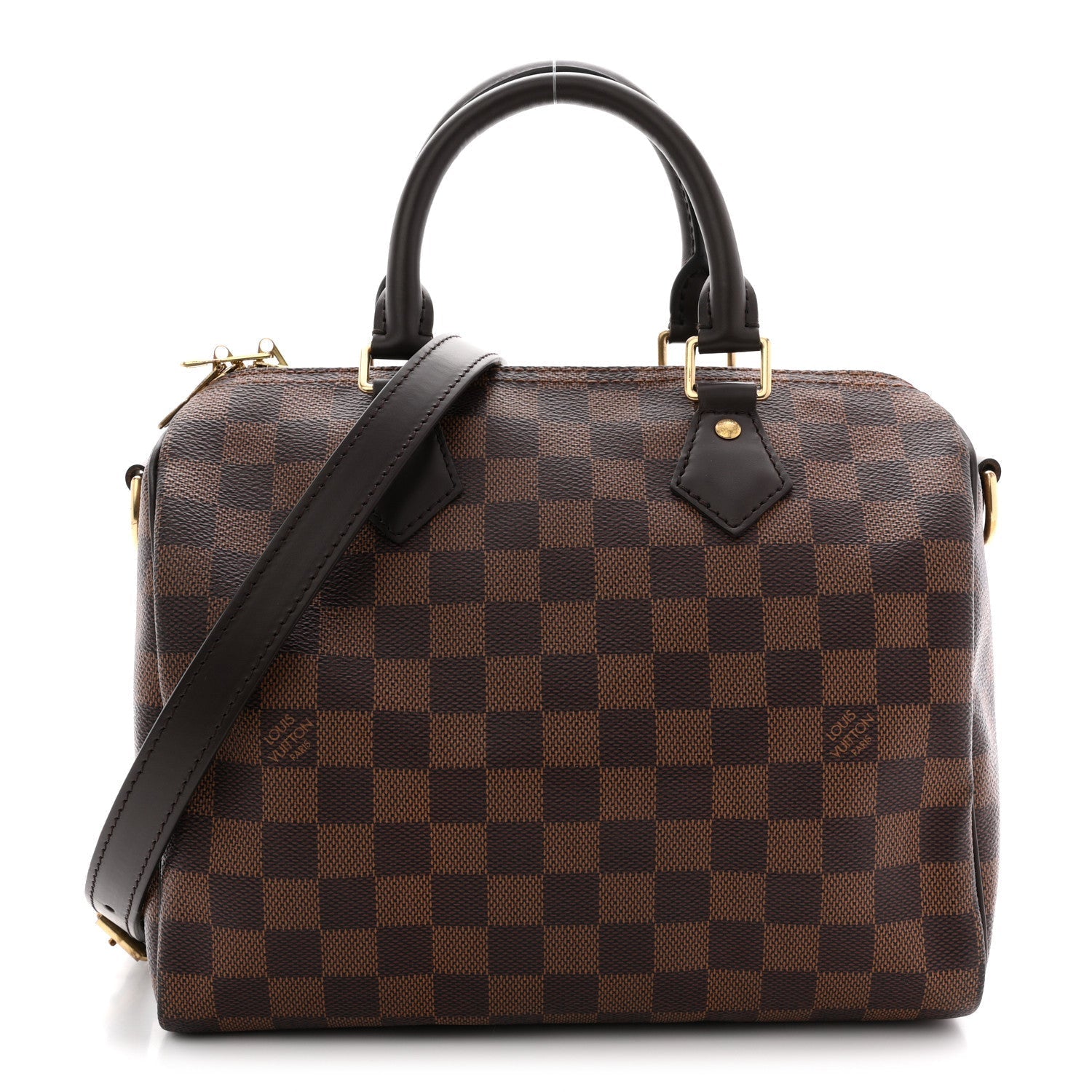 Damier Ebene Speedy Bandouliere 25