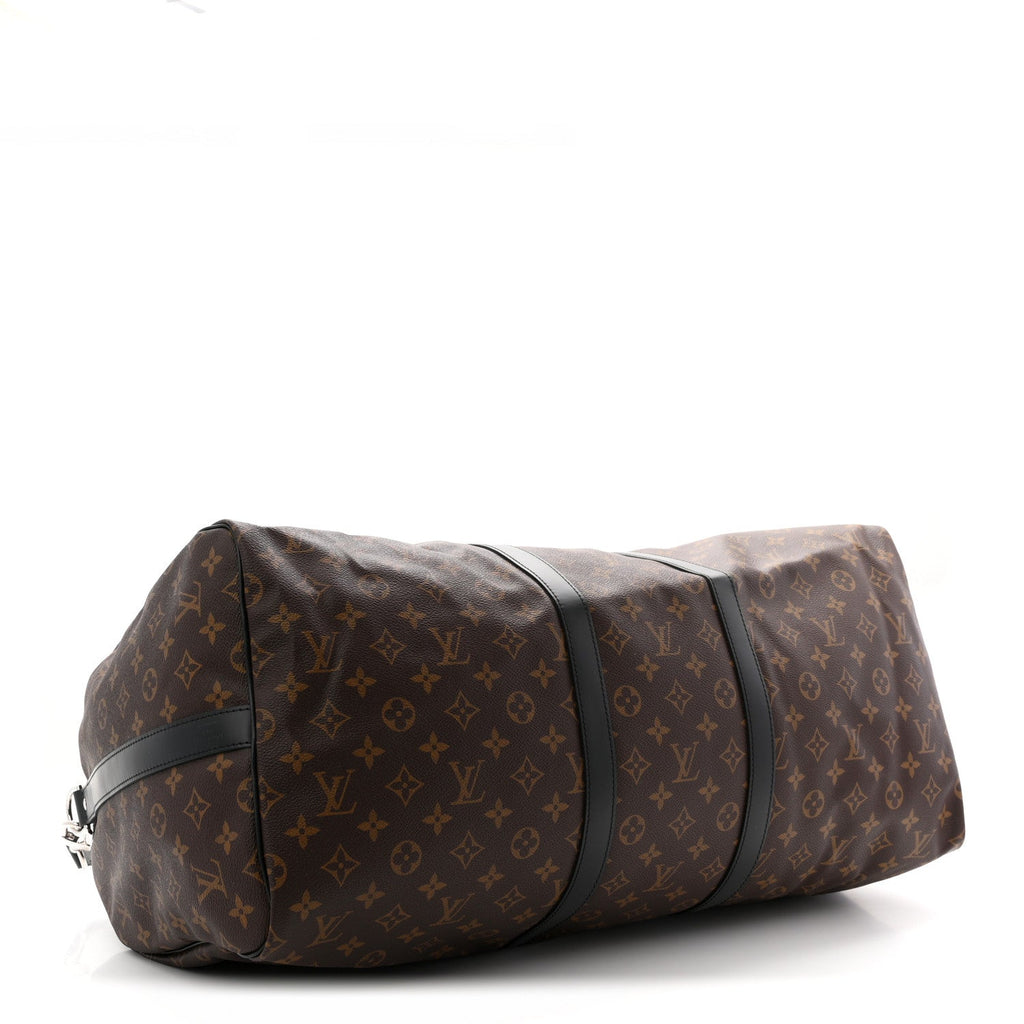 Monogram Macassar Keepall Bandouliere 55