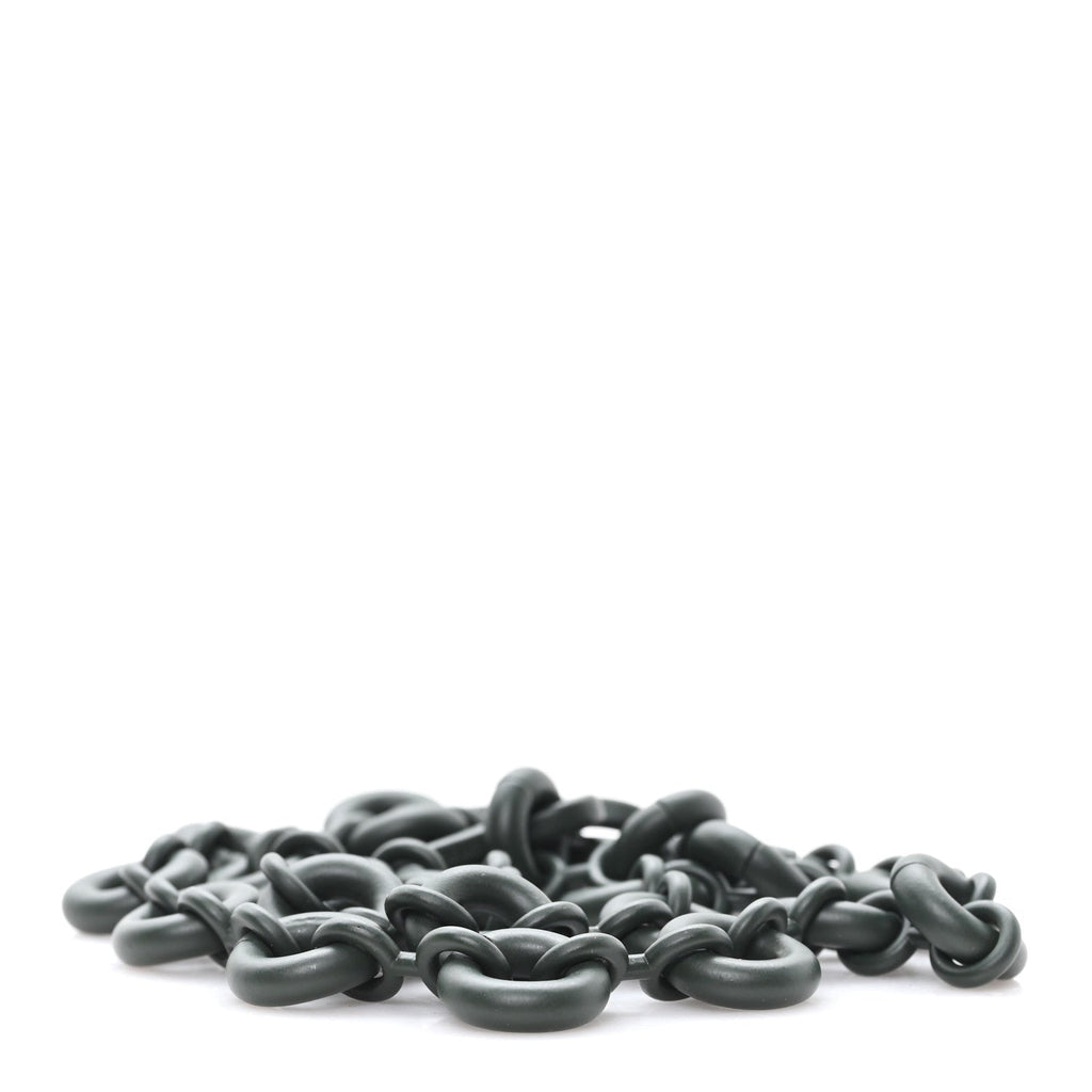 Brass Monochrome Donut Chain Shoulder Strap Olive Green