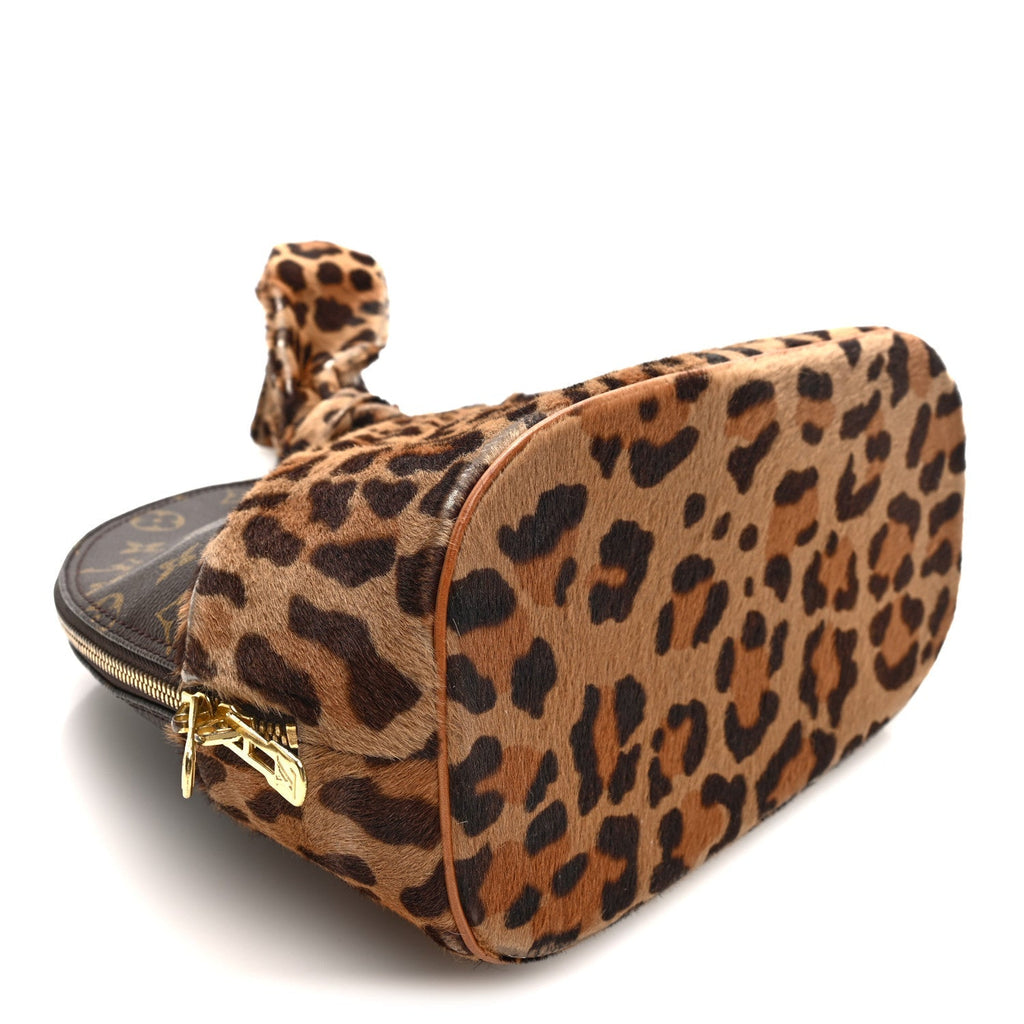 Monogram Azzedine Alaia Leopard Alma