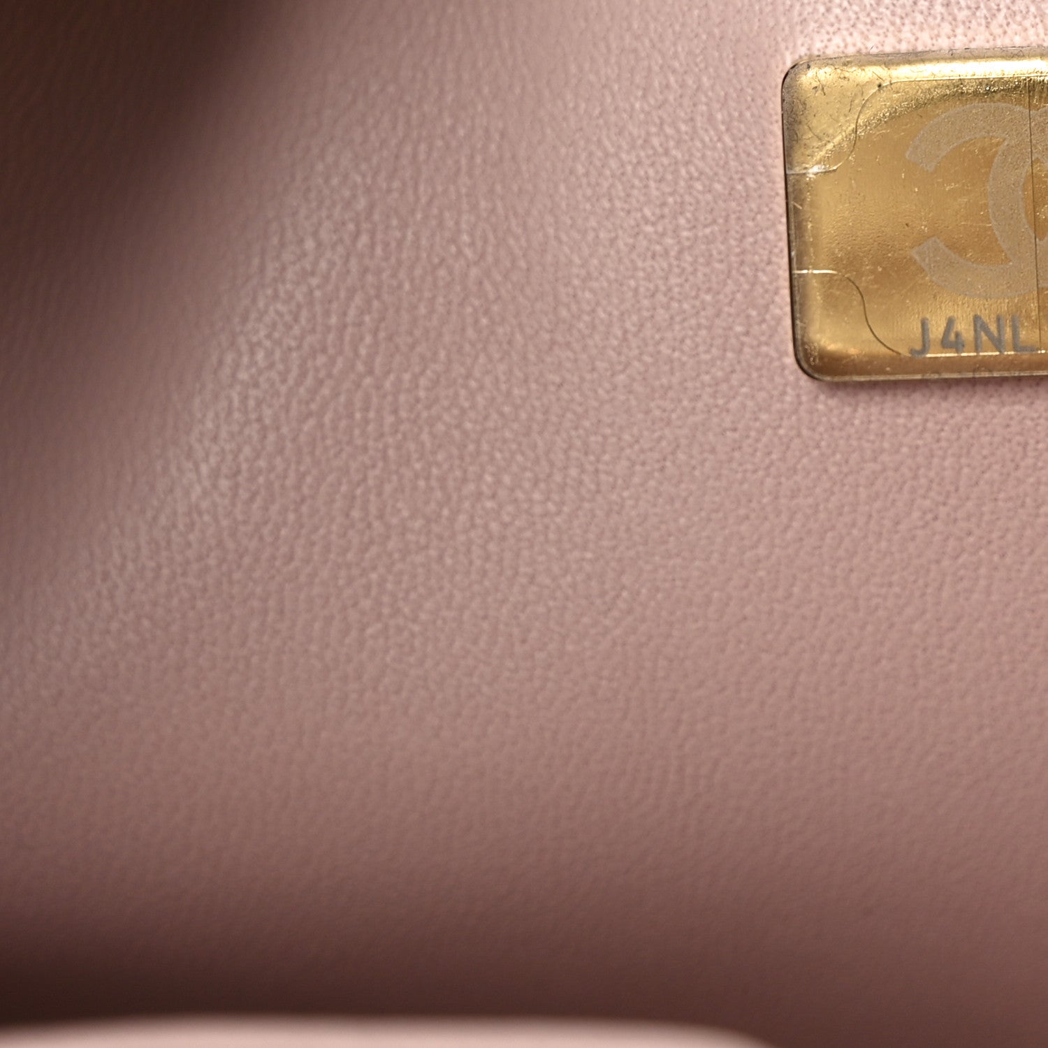 Lambskin Quilted Small Double Flap Light Pink