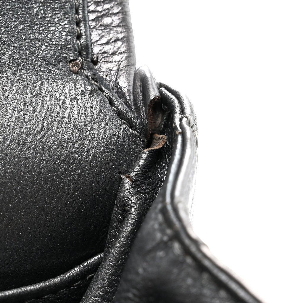 Metallic Aged Calfskin Quilted 2.55 Reissue 226 Flap Dark Silver