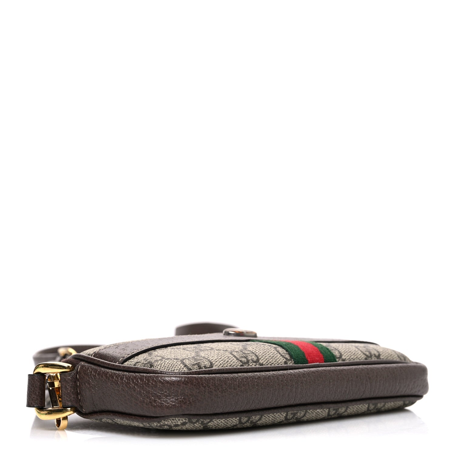 GG Supreme Monogram Web Mini Ophidia GG Bag Brown