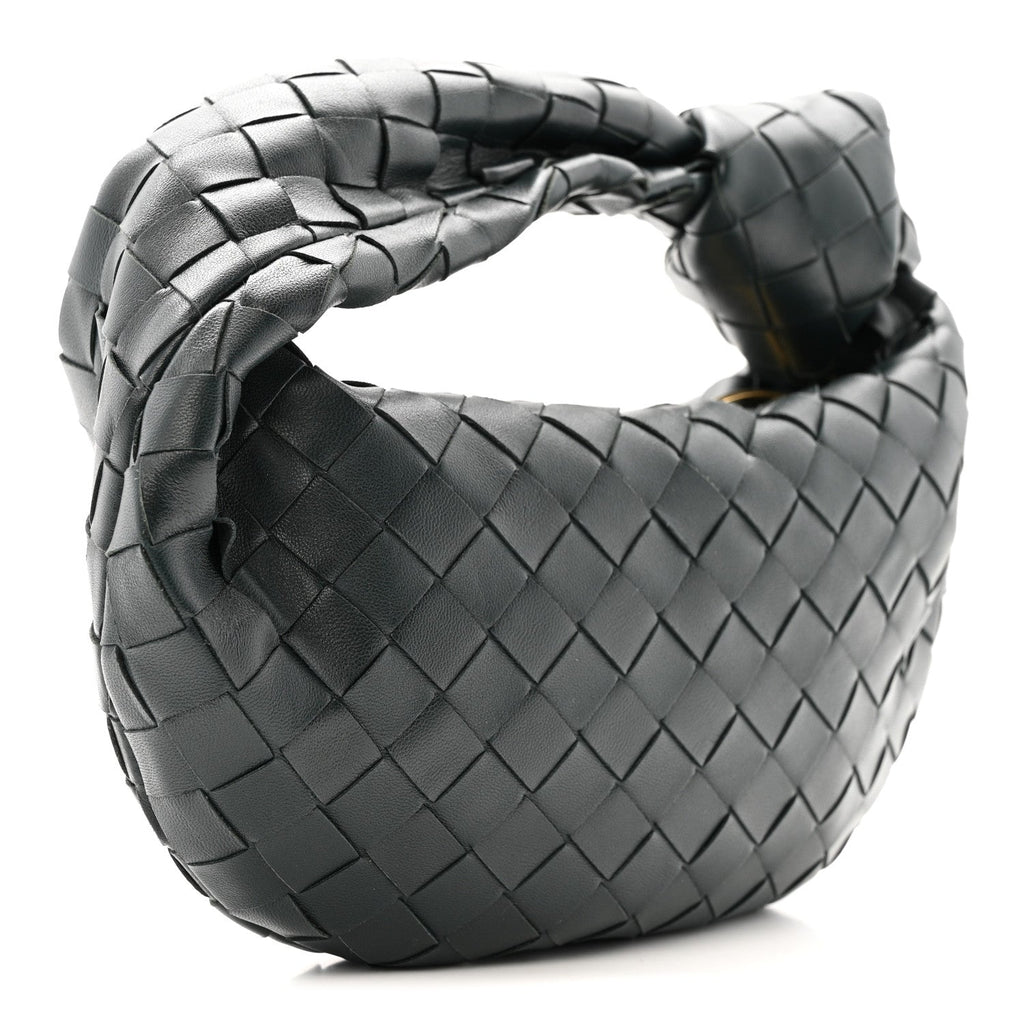 Nappa Intrecciato Mini Jodie Dark Moss