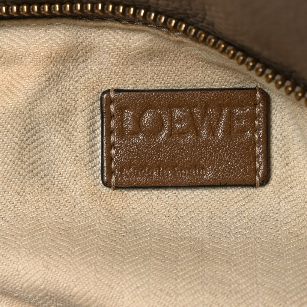 Grained Calfskin Medium Puzzle Bag Sand Mink
