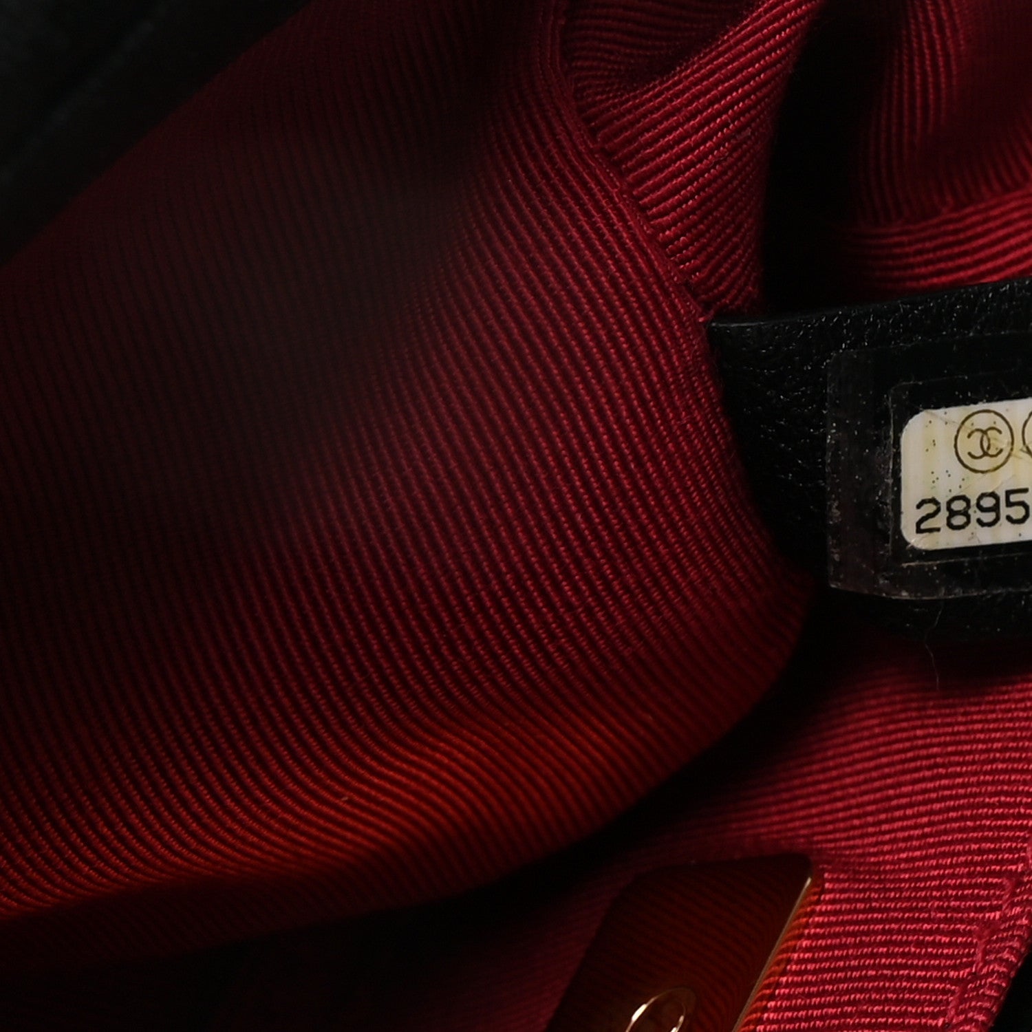 Goatskin Quilted Chanel 19 Waist Bag Black
