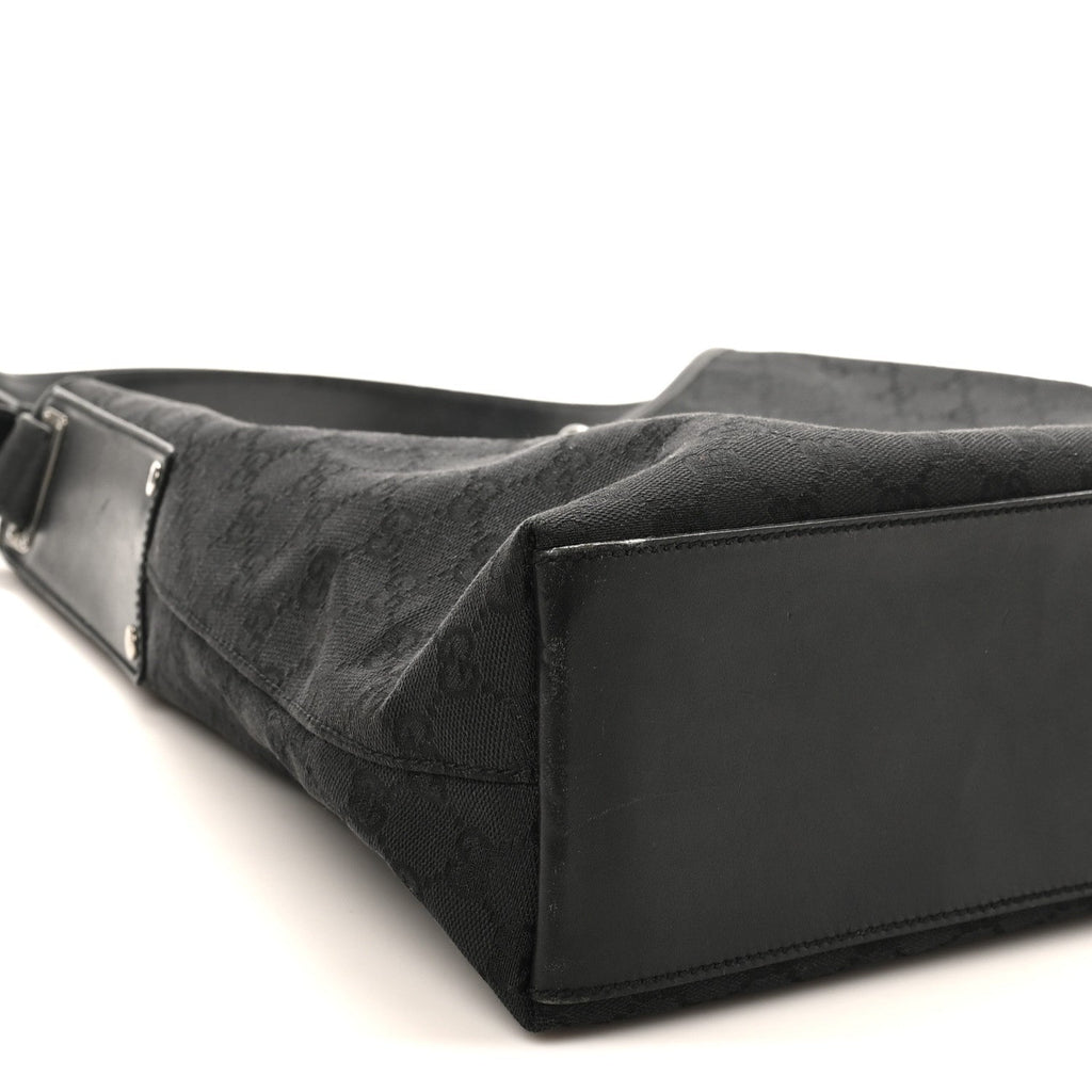 Monogram Large Jackie O Hobo Black