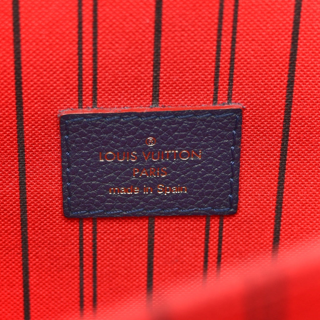 Empreinte Pochette Metis Marine Rouge