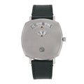 Stainless Steel Calfskin 35mm Grip Quartz Watch Green