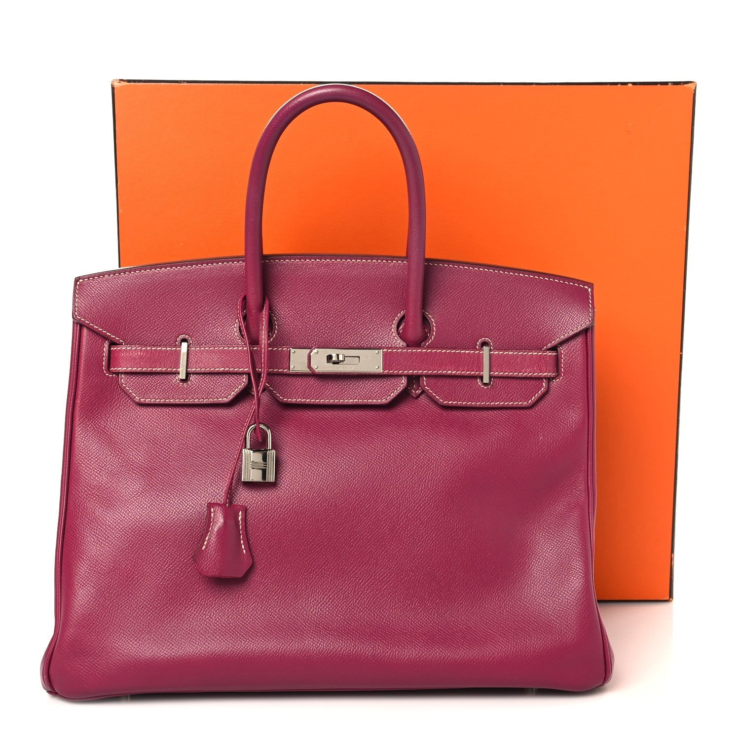 Epsom Candy Birkin 35 Tosca Rose Tyrien