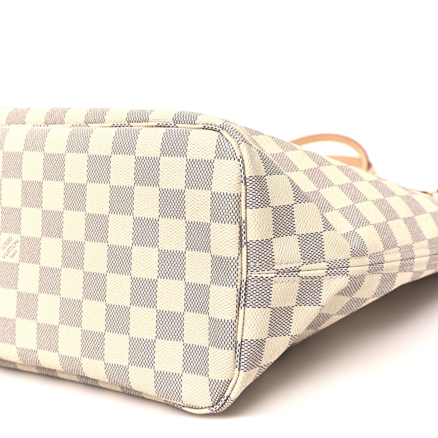 Damier Azur Neo Neverfull MM Rose Ballerine