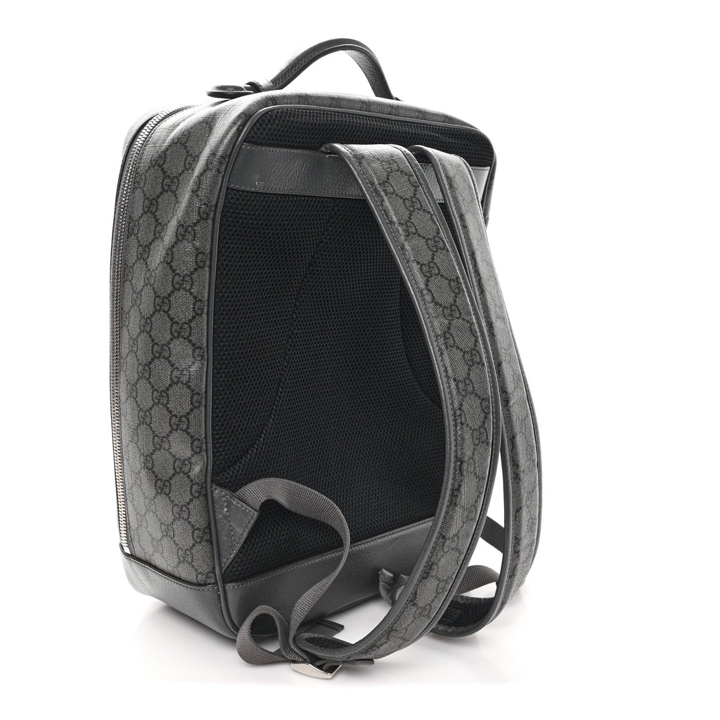 GG Supreme Monogram Ophidia Backpack  Grey