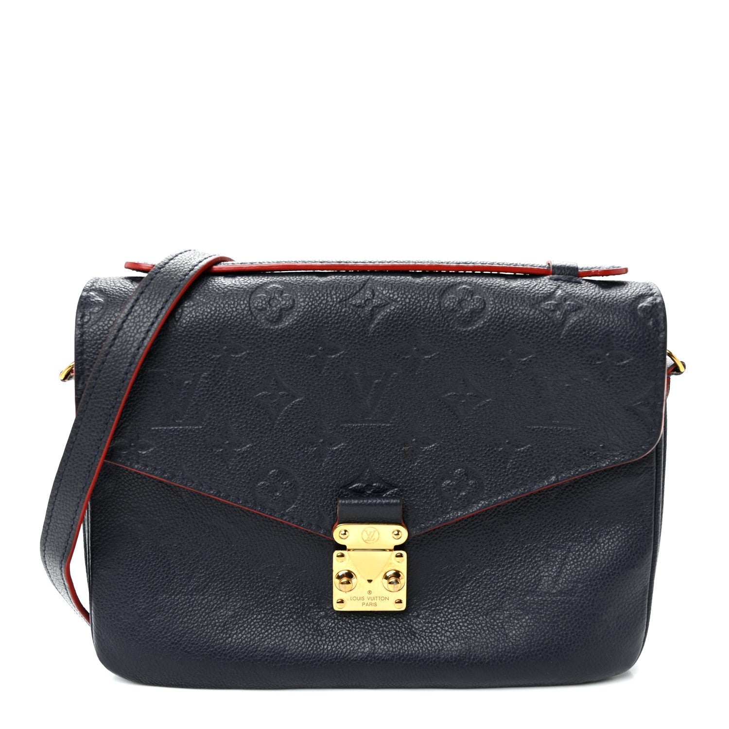 Empreinte Pochette Metis Marine Rouge