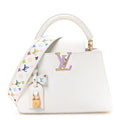 LV X TM Taurillon BB Capucines Blanc