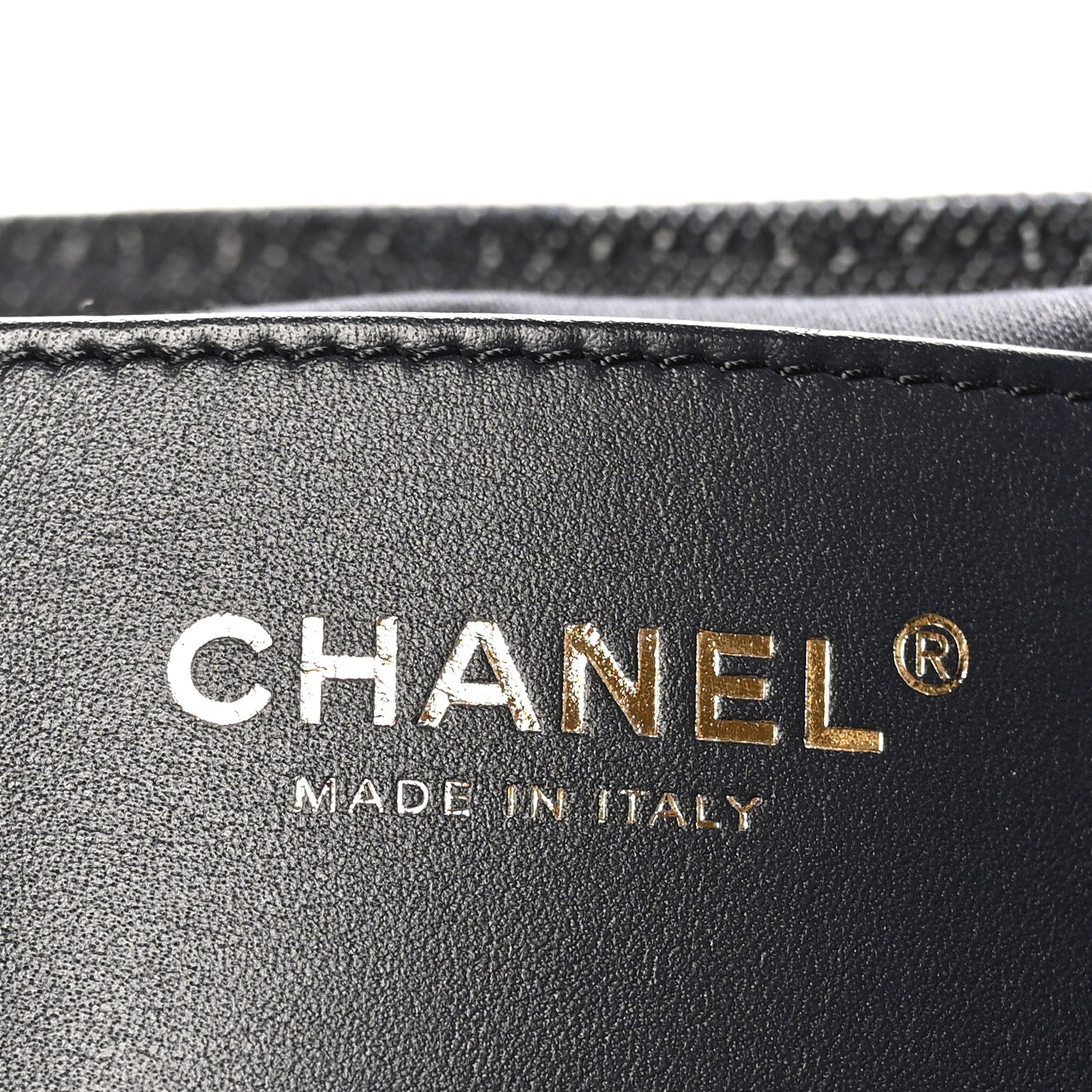 Denim Quilted Medium Chanel 25 Handbag Dark Blue