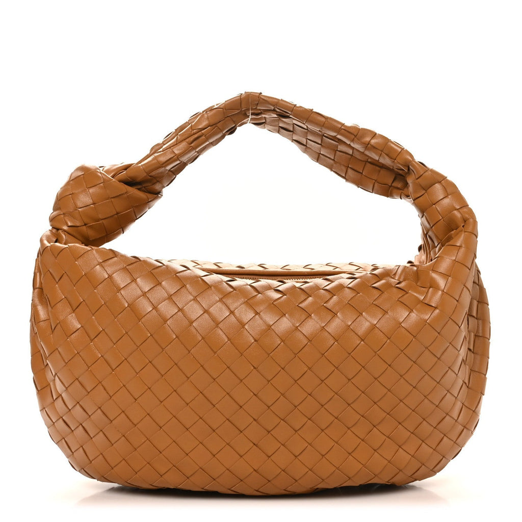 Nappa Intrecciato Small Jodie Caramel