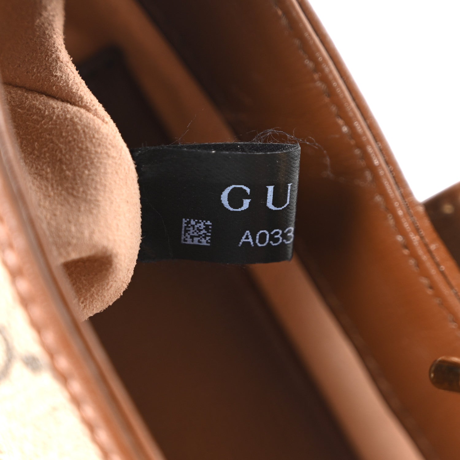 GG Supreme Monogram Azalea Calfskin Web Mini Jackie 1961 Hobo Beige Ebony Brown Sugar