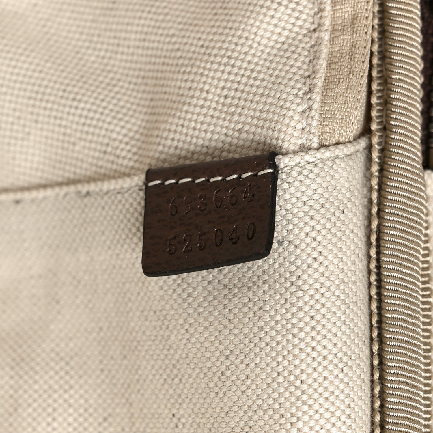 GG Supreme Monogram Web Medium Savoy Trolley Beige Ebony
