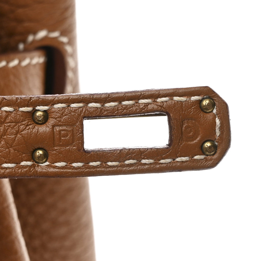 Togo Birkin 25 Gold