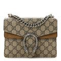 GG Supreme Monogram Mini Dionysus Shoulder Bag Taupe